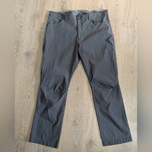 Eddie Bauer‎ Men's 40x32 Chino Tech Charcoal Pants Casual Stretch